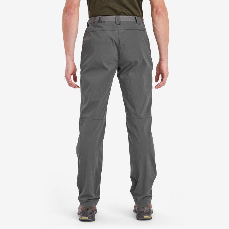 Dark Grey Montane Terra Lite Men's Pants | SCF8124LD