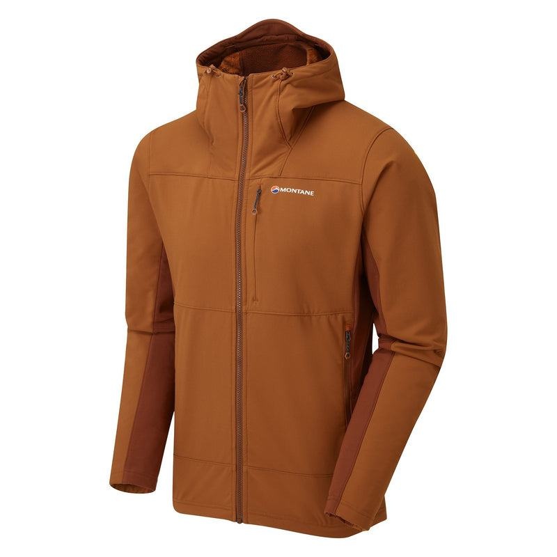 Dark Orange Montane Krypton Men's Softshell Jackets | MVR7726EA