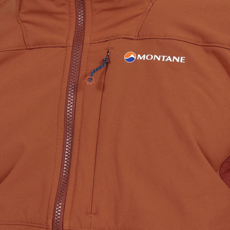 Dark Orange Montane Krypton Men's Softshell Jackets | MVR7726EA