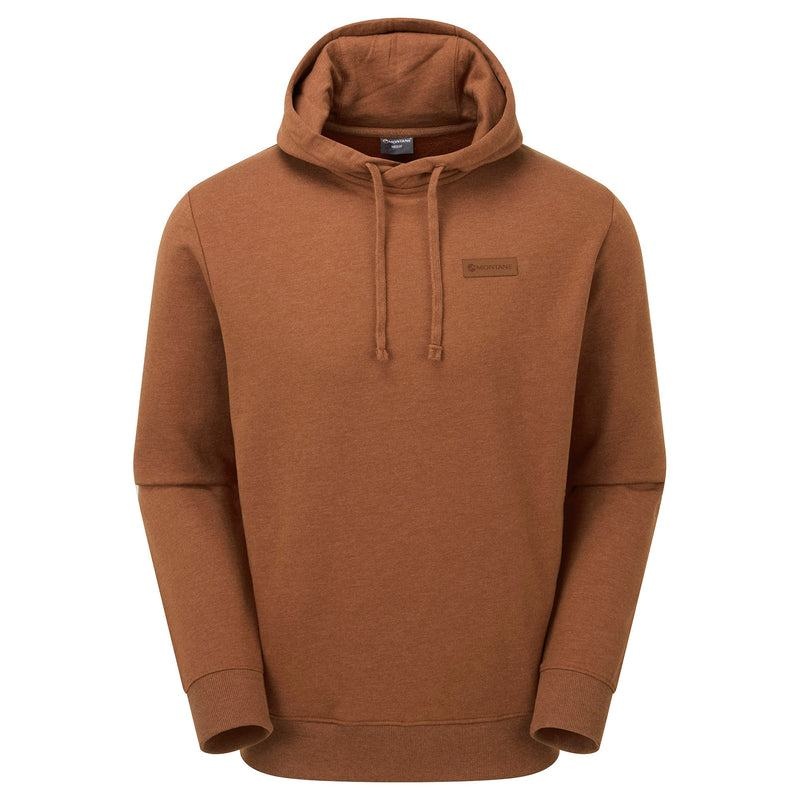 Dark Orange Montane Mono Logo Men\'s Hoodie | KSN6620WT