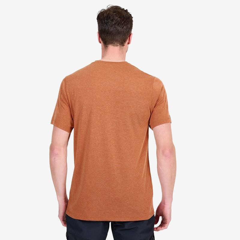 Dark Orange Montane Phase Men's T Shirts | KUK8817WG