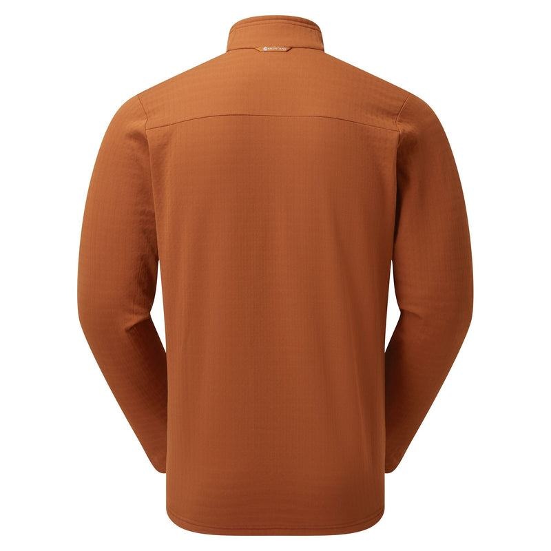 Dark Orange Montane Protium XT Men's Fleece Jackets | XNS7343VQ