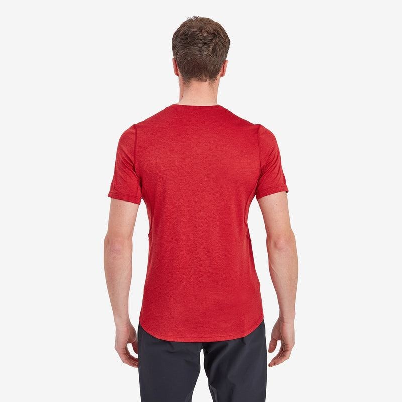 Dark Red Montane Dart Men's T Shirts | PCS8111EA