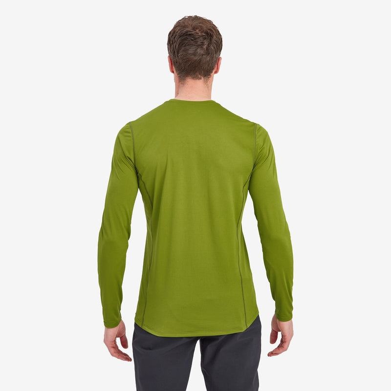 Green Montane Dart Lite Long Sleeve Men's T Shirts | MLW2976HF