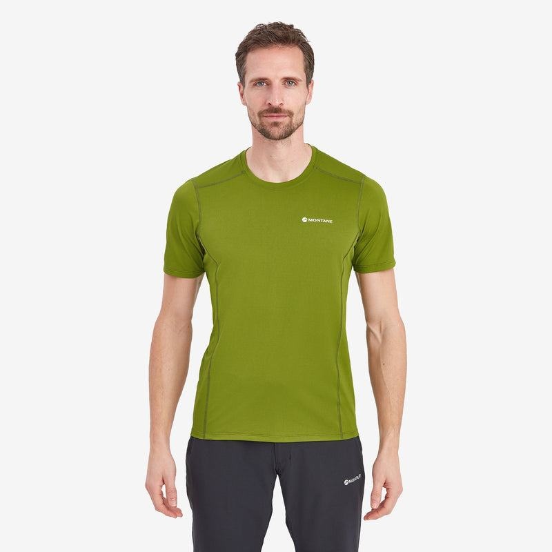 Green Montane Dart Lite Men's T Shirts | LQG9572AE