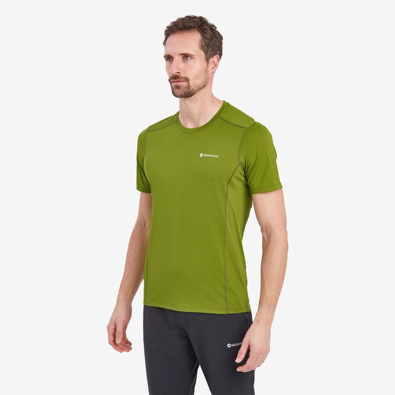 Green Montane Dart Lite Men's T Shirts | LQG9572AE