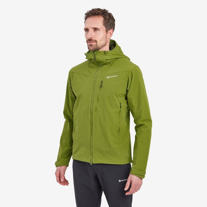 Green Montane Dyno LT Men's Softshell Jackets | FWD4173MP