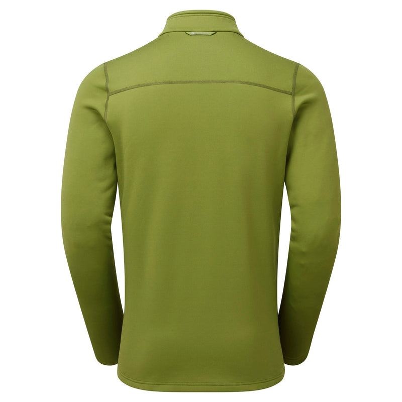 Green Montane Fury Zip Pull-On Men's Fleece | IMY414QY