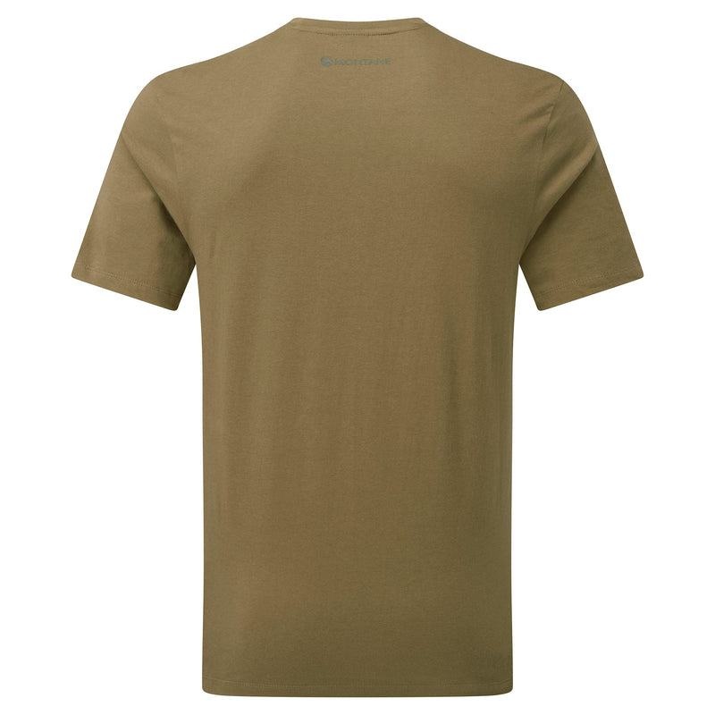 Green Montane Mono Logo Men's T Shirts | QAQ2080MU