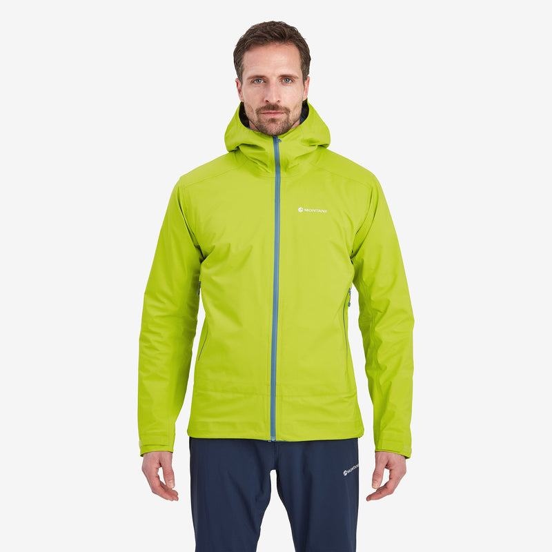 Green Montane Phase Lite Men's Waterproof Jackets | VZZ5531DU