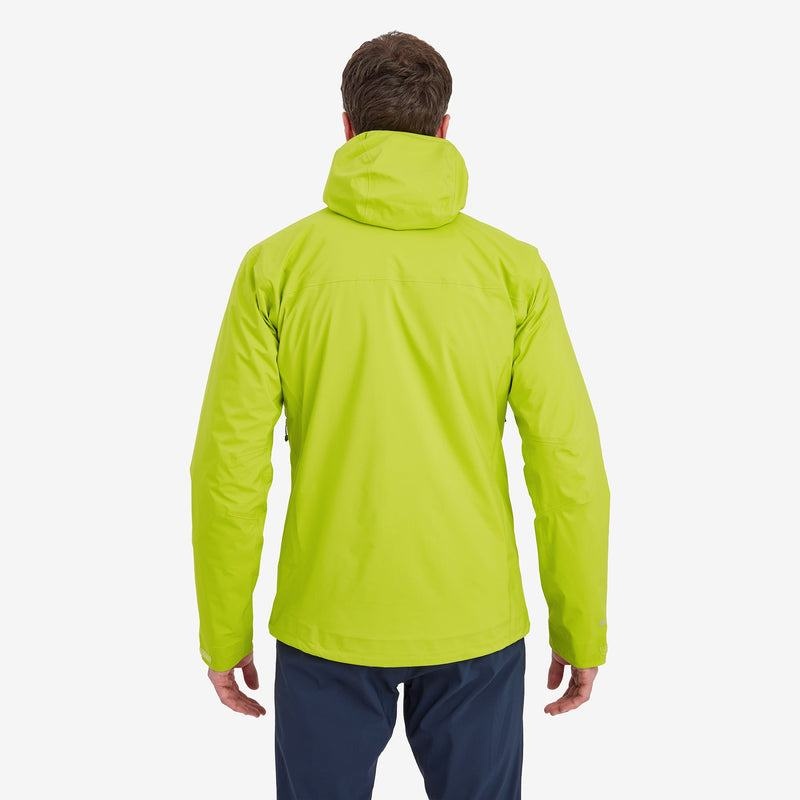 Green Montane Phase Lite Men's Waterproof Jackets | VZZ5531DU