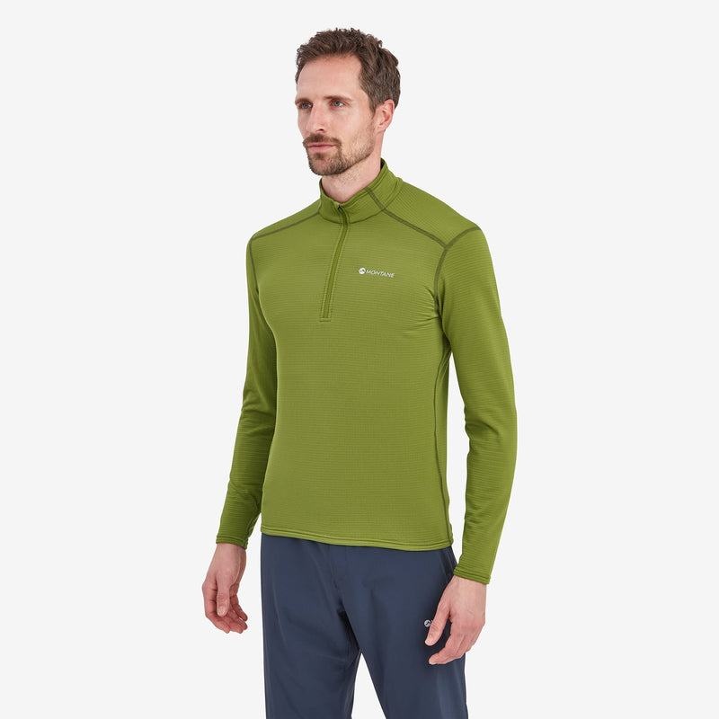 Green Montane Protium Lite Pull On Men's Fleece | IYK5462KJ