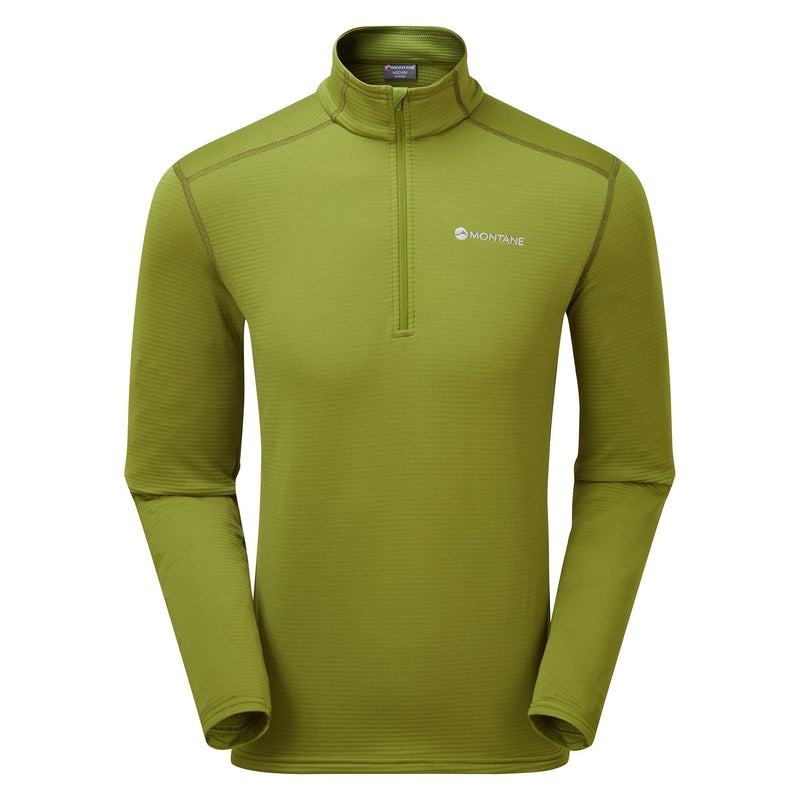 Green Montane Protium Lite Pull On Men\'s Fleece | IYK5462KJ