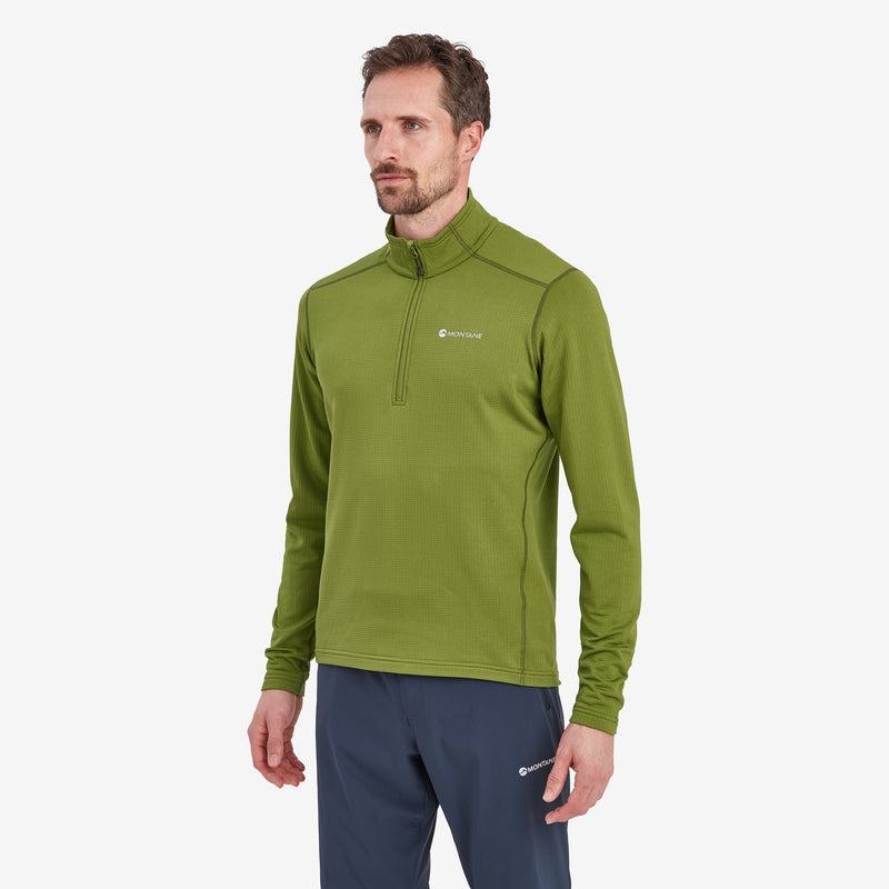 Green Montane Protium Pull On Men's Fleece | CFG2968JM