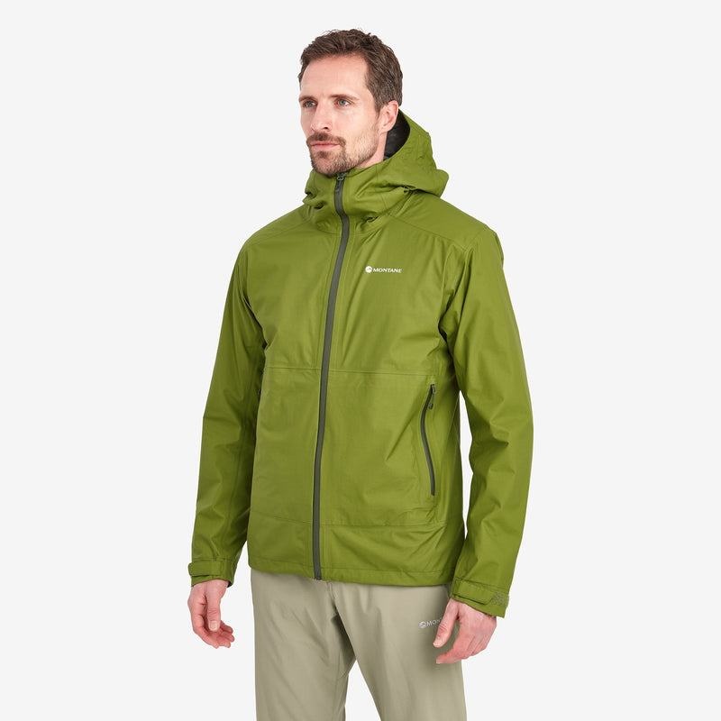 Green Montane Spirit Lite Men's Waterproof Jackets | DDR7449BA