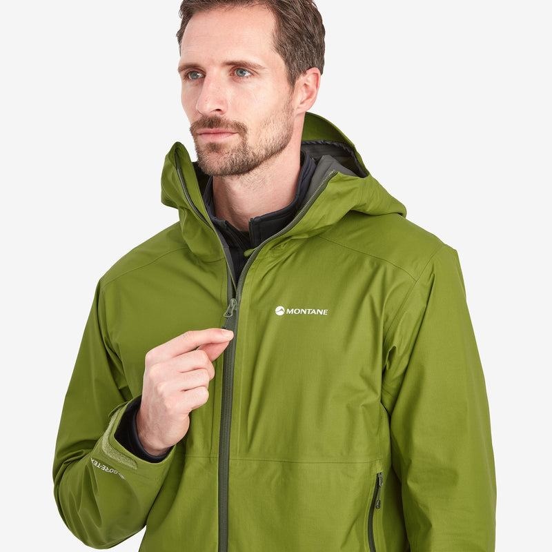 Green Montane Spirit Lite Men's Waterproof Jackets | DDR7449BA