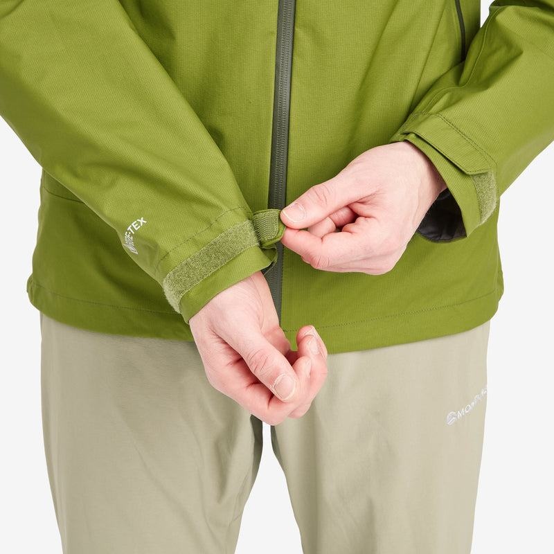 Green Montane Spirit Lite Men's Waterproof Jackets | DDR7449BA