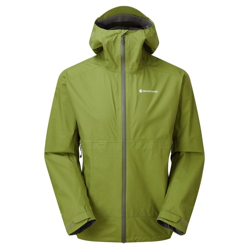 Green Montane Spirit Lite Men\'s Waterproof Jackets | DDR7449BA