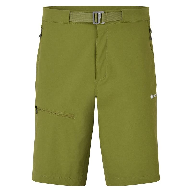 Green Montane Tenacity Men\'s Shorts | IUR4150UB