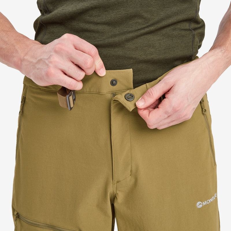 Green Montane Tenacity Men's Shorts | WGV70100HA