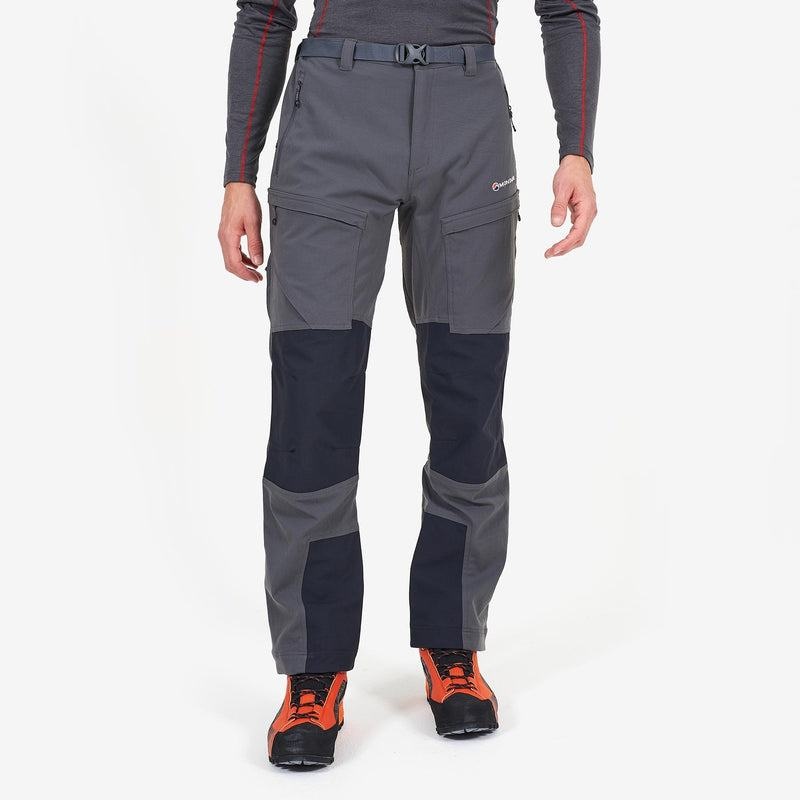 Grey Black Montane Super Terra Men's Pants | YDT7237YZ