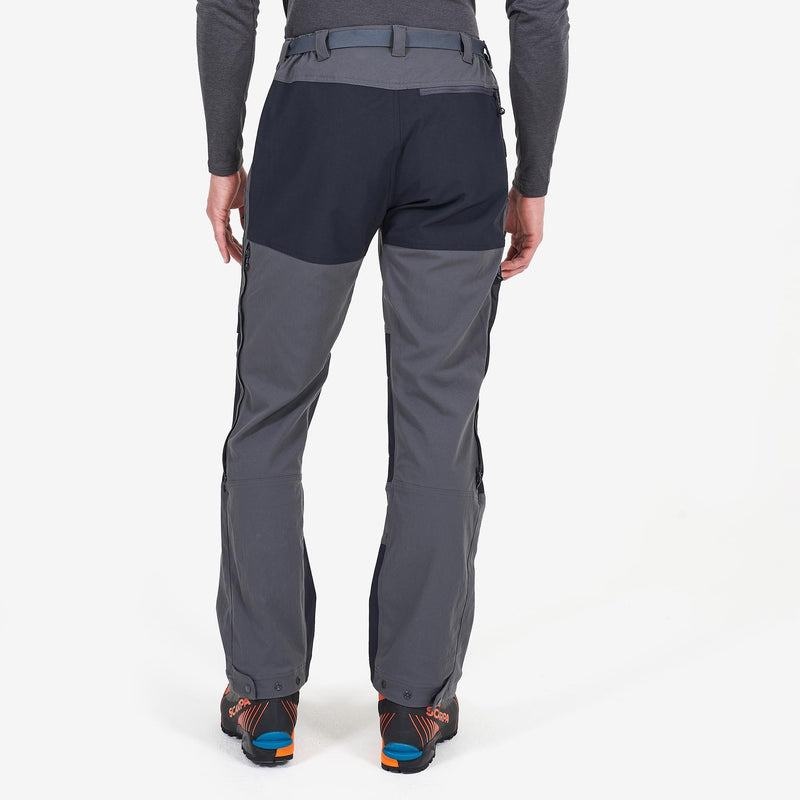 Grey Black Montane Super Terra Men's Pants | YDT7237YZ