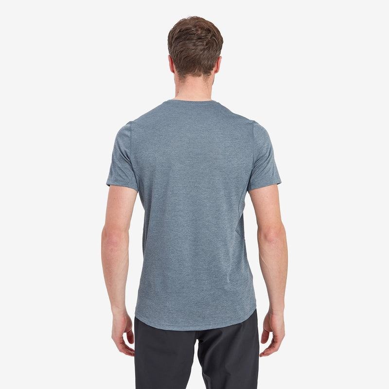 Grey Blue Montane Dart Men's T Shirts | EFL9412FQ