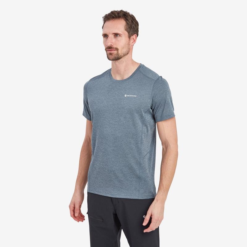 Grey Blue Montane Dart Men's T Shirts | EFL9412FQ