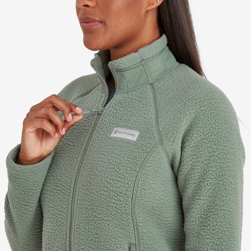 Grey Green Montane Chonos Women's Fleece Jackets | SCK454UH