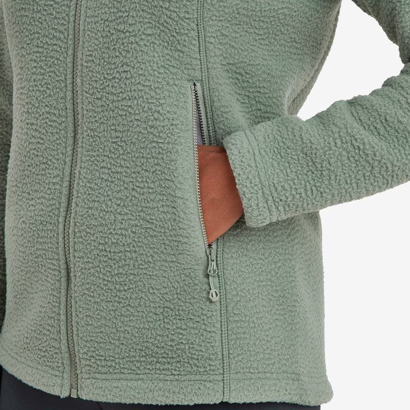 Grey Green Montane Chonos Women's Fleece Jackets | SCK454UH