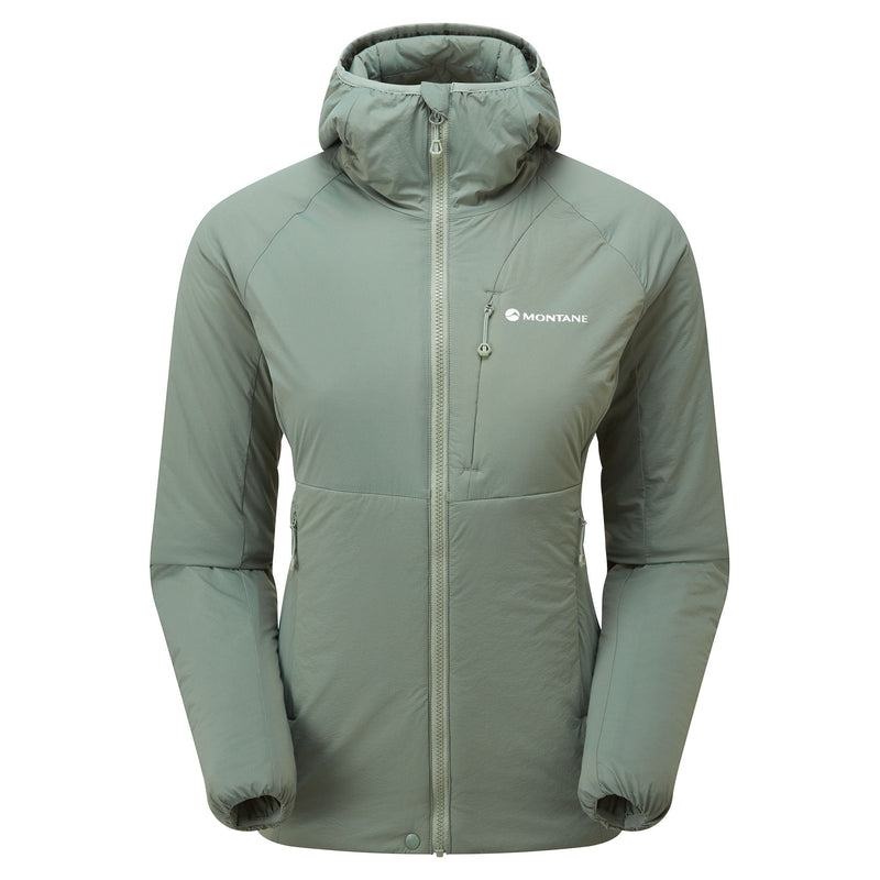 Grey Green Montane Fireball Women\'s Softshell Jackets | CNR3799QK