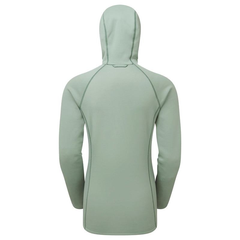 Grey Green Montane Fury Hooded Women's Fleece Jackets | DON9842WS