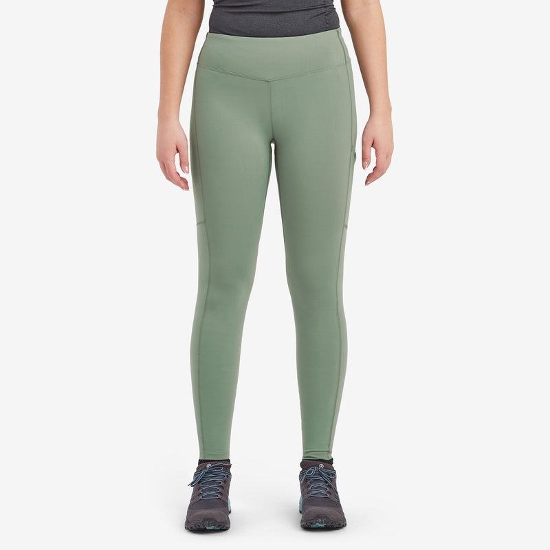 Grey Green Montane Ineo Lite Women's Leggings | ADI4486LW