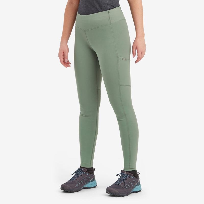 Grey Green Montane Ineo Lite Women's Leggings | ADI4486LW