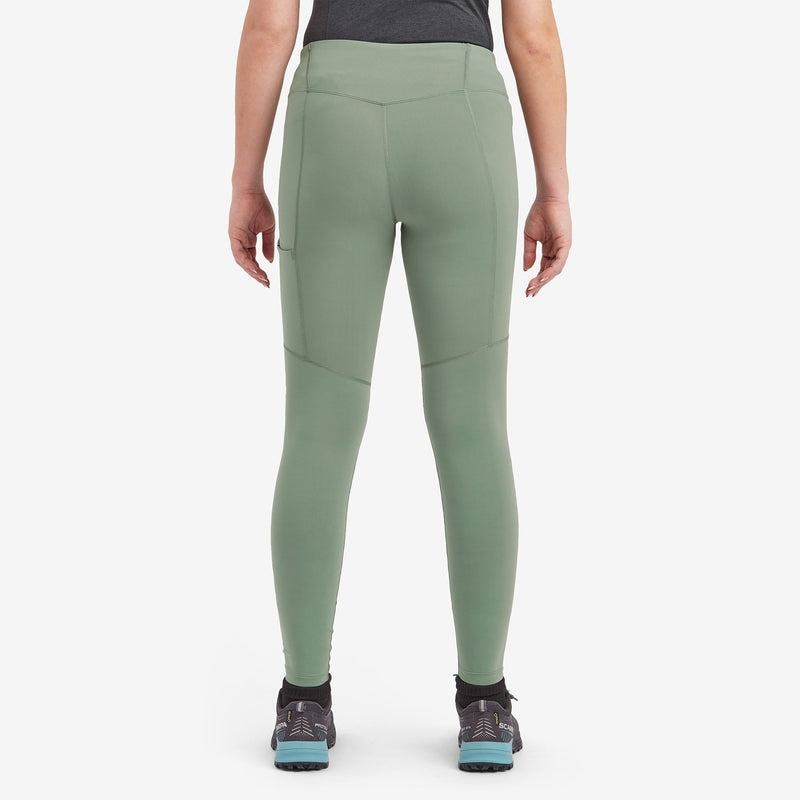 Grey Green Montane Ineo Lite Women's Leggings | ADI4486LW