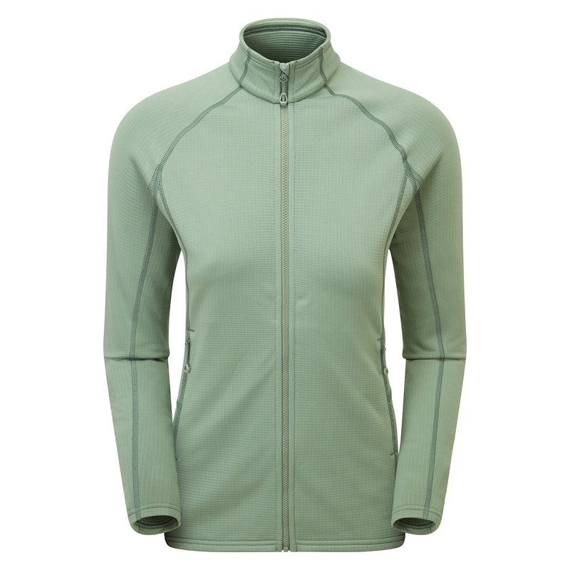 Grey Green Montane Protium Women\'s Fleece Jackets | TAD1447QC