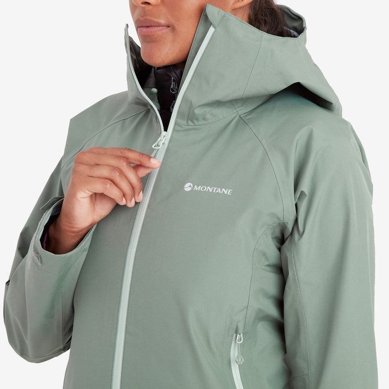 Grey Green Montane Spirit Women's Waterproof Jackets | CPC6426SR