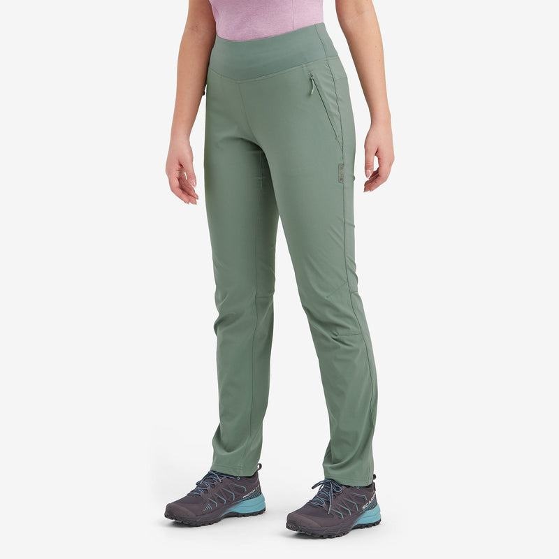 Grey Green Montane Tucana Lite Stretch Women's Leggings | BBG8616CJ