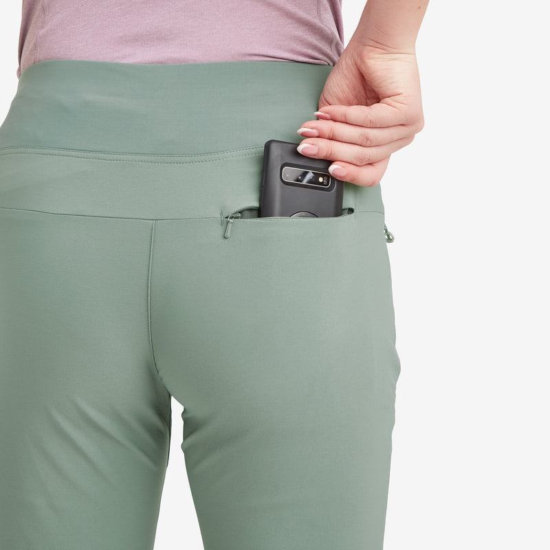 Grey Green Montane Tucana Lite Stretch Women's Leggings | BBG8616CJ