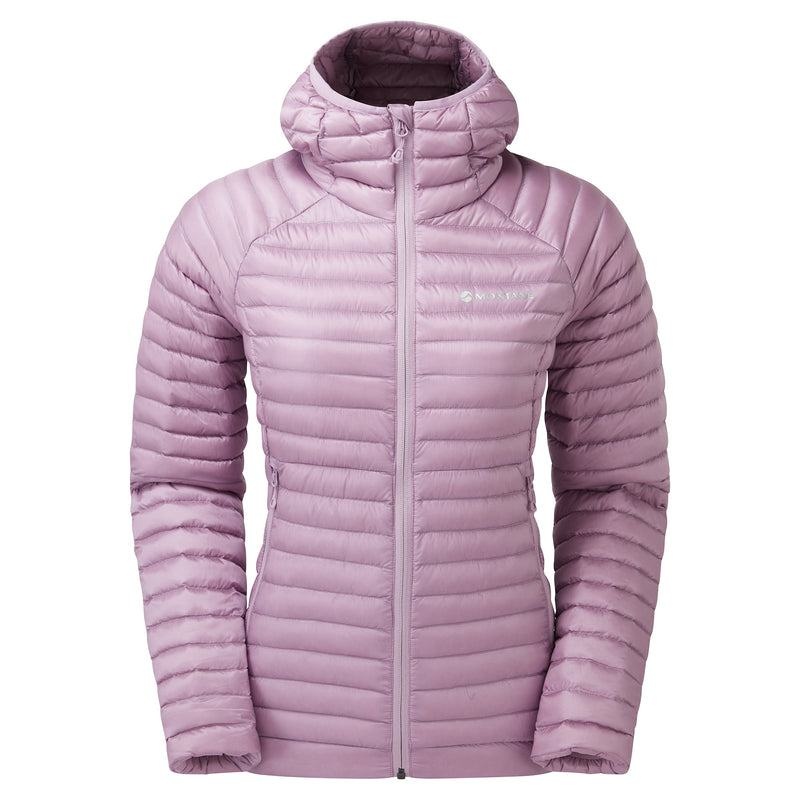 Grey Purple Montane Anti-Freeze Lite Hooded Women\'s Down Jackets | GDT931AJ