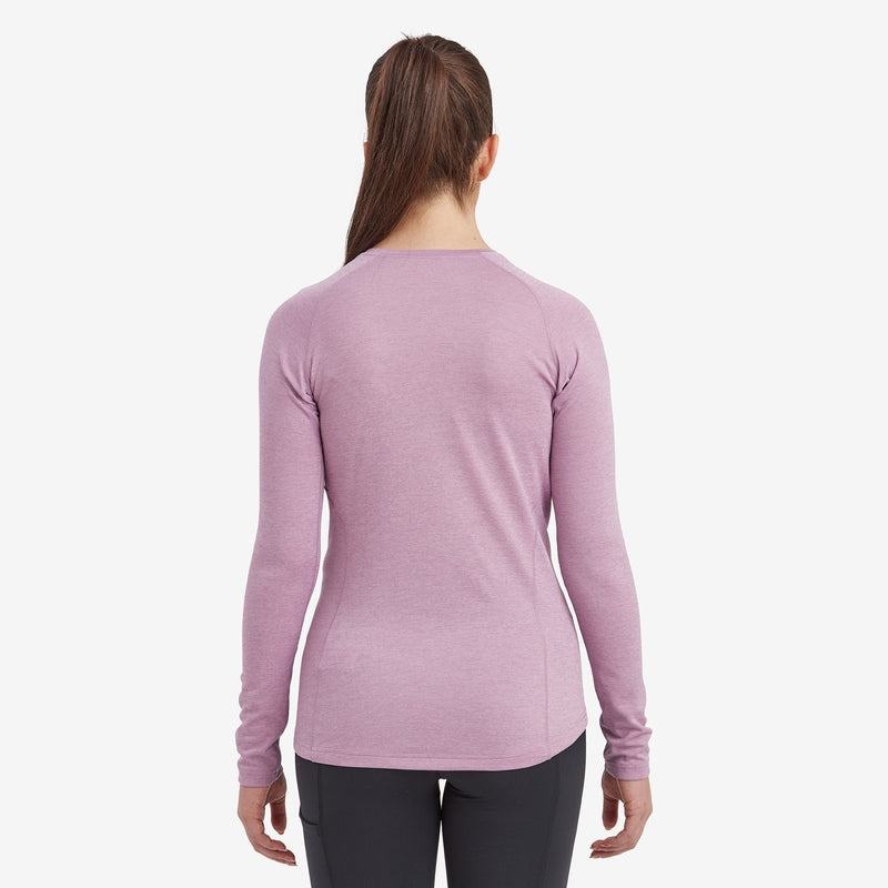 Grey Purple Montane Dart Long Sleeve Women's T Shirts | JCZ826ZE