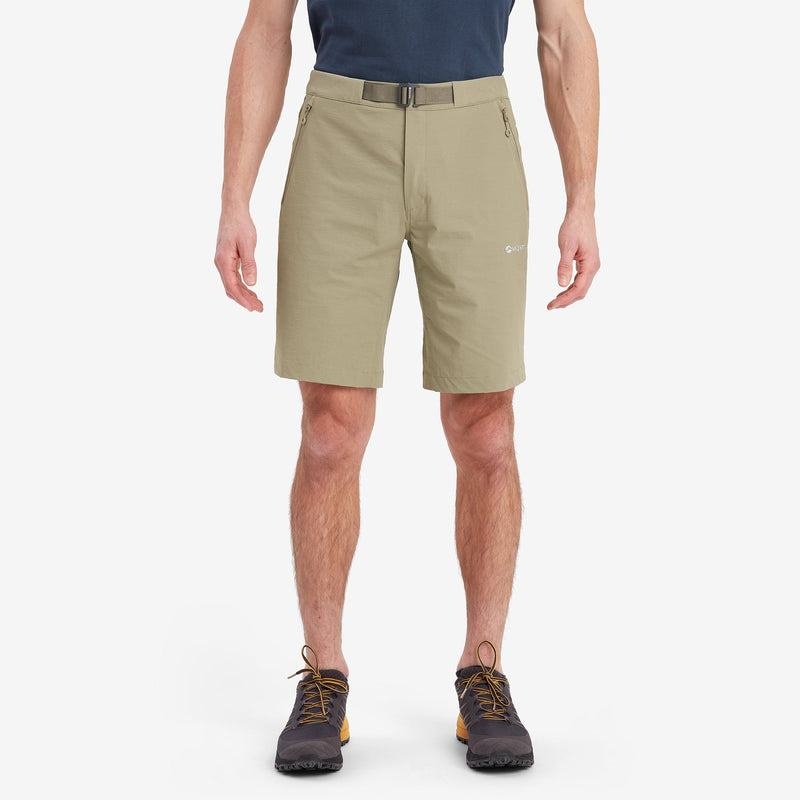 Khaki Montane Dynamic Lite Men's Shorts | JLZ684SX