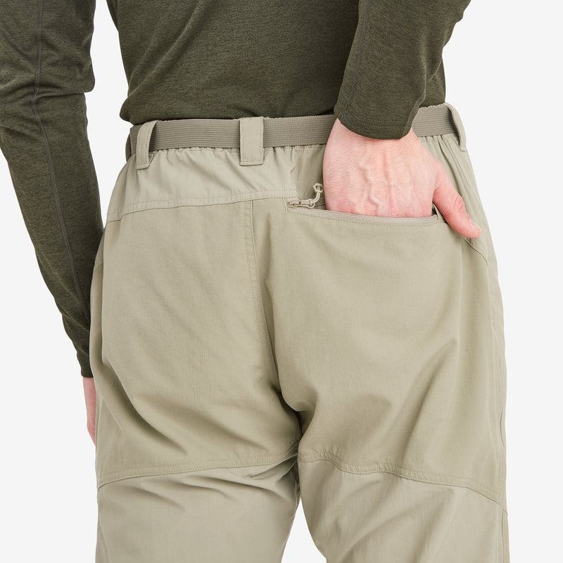 Khaki Montane Terra Men's Pants | PMO2673NO