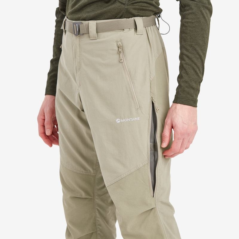 Khaki Montane Terra Men's Pants | PMO2673NO