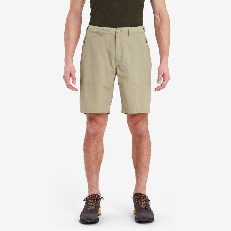 Khaki Montane Terra Men's Shorts | NOV4565OY