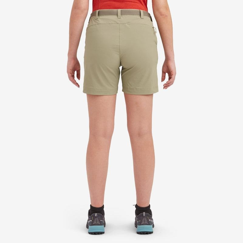 Khaki Montane Terra Stretch Lite Women's Shorts | LDM918VR