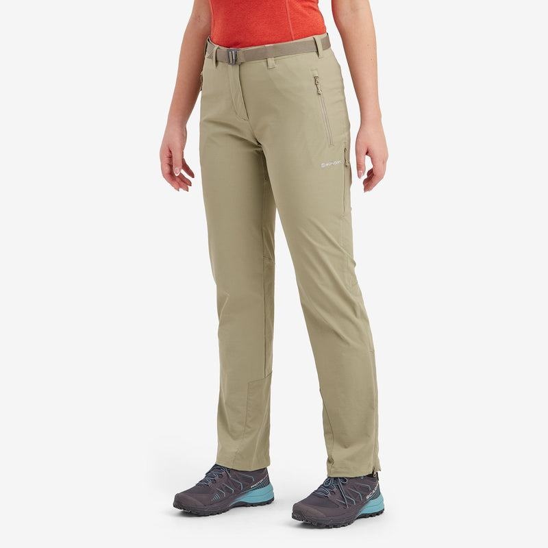 Khaki Montane Terra Stretch Women's Trousers | JSF3299KC