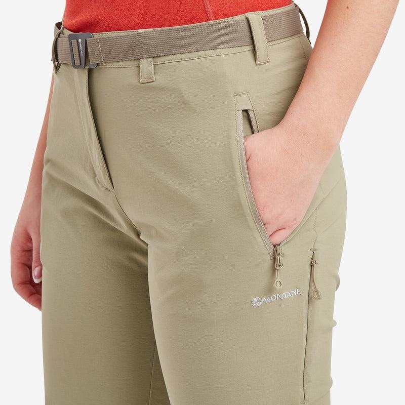 Khaki Montane Terra Stretch Women's Trousers | JSF3299KC