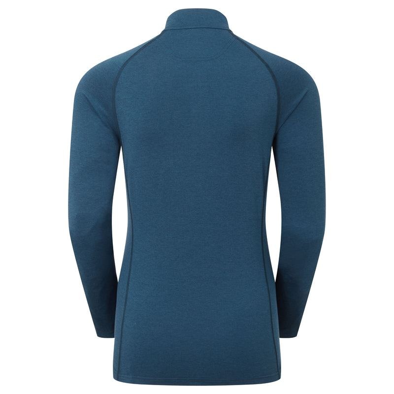 Navy Blue Montane Dart Thermo Zip Neck Women's T Shirts | LMP5624XE