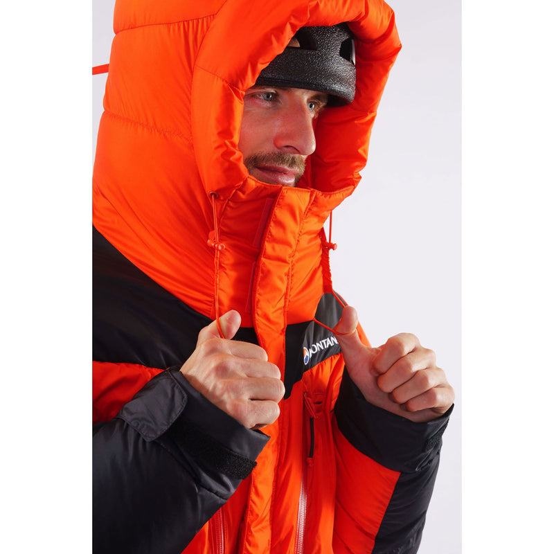 Orange Black Montane Apex 8000 Men's Down Jackets | WBF5759QM